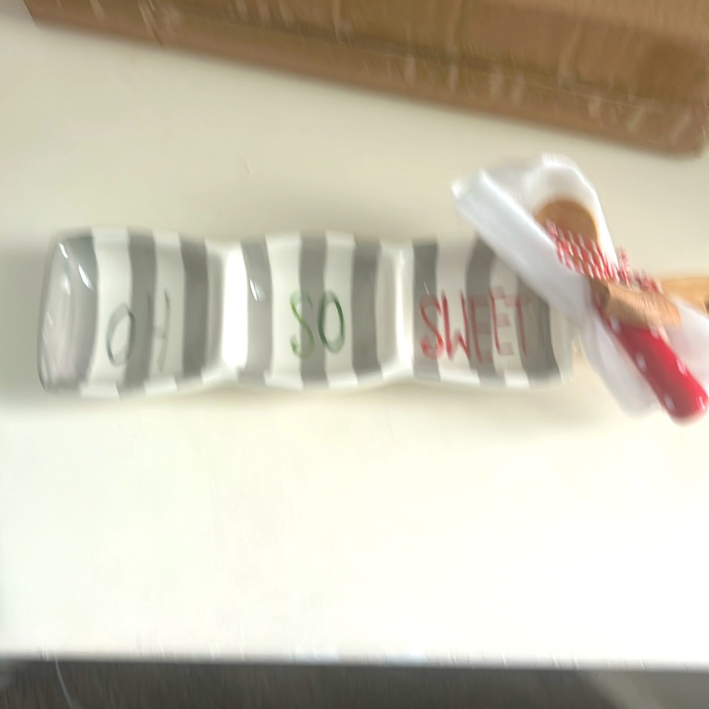 Mud Pie “Oh So Sweet” Candy Tray. NWT